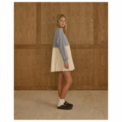 Robe Sweat | Bleu gris