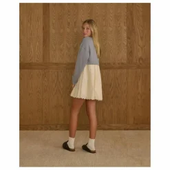 Robe Sweat | Bleu gris