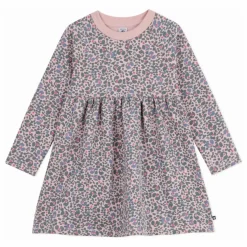 Robe Sweat Fleurie | Rose