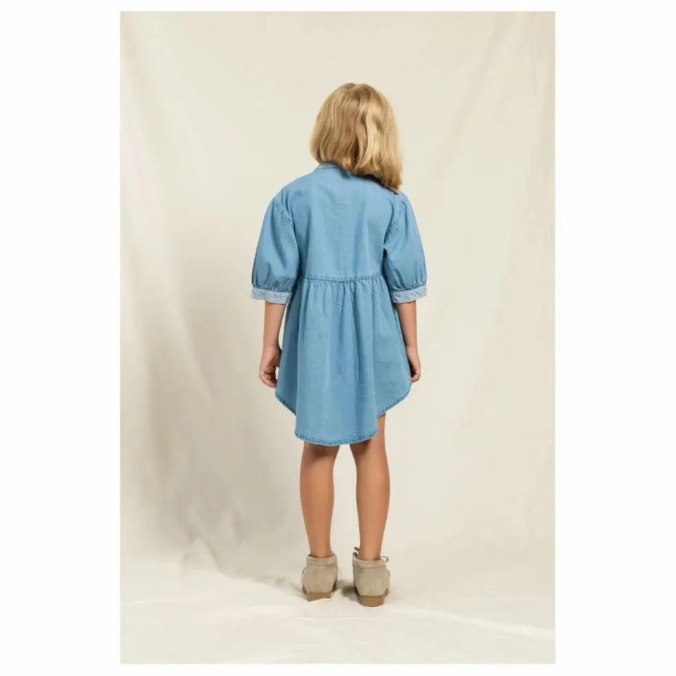 Robe Swing Denim | Bleu