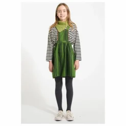 Robe Tablier Rayée Coton Bio | Vert