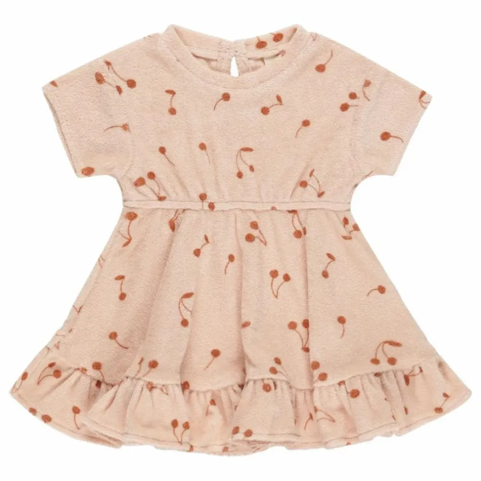 Robe Terry Eponge | Rose pâle