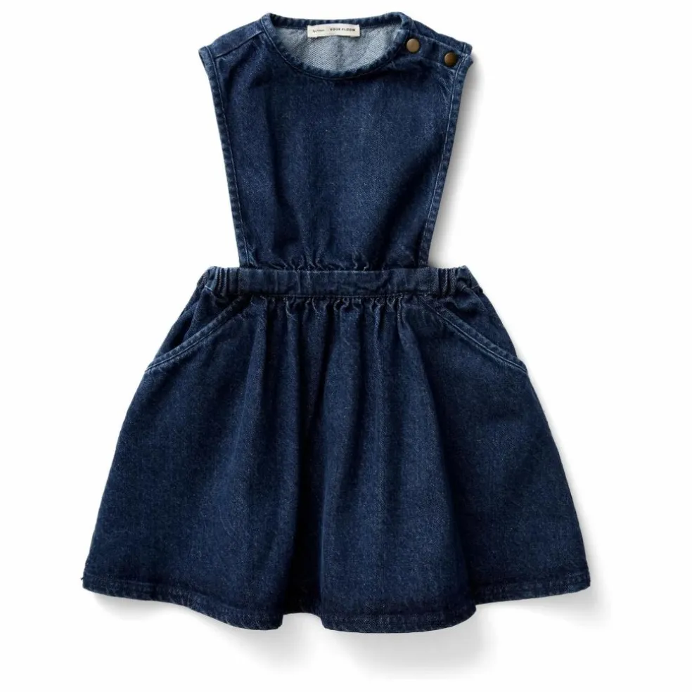 Robe Tippi Coton Bio | Bleu foncé