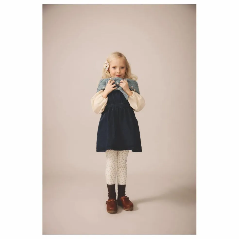 Robe Tippi Coton Bio | Bleu foncé