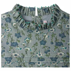 Robe Topaz Liberty Velours Milleraies | Bleu