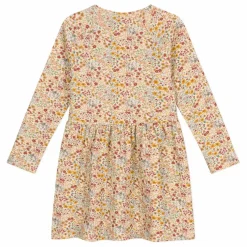 Robe Tubique Fleurie | Beige