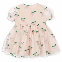 Robe Tullie Cerises Tulle | Rose pâle
