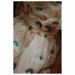 Robe Tullie Cerises Tulle | Rose pâle