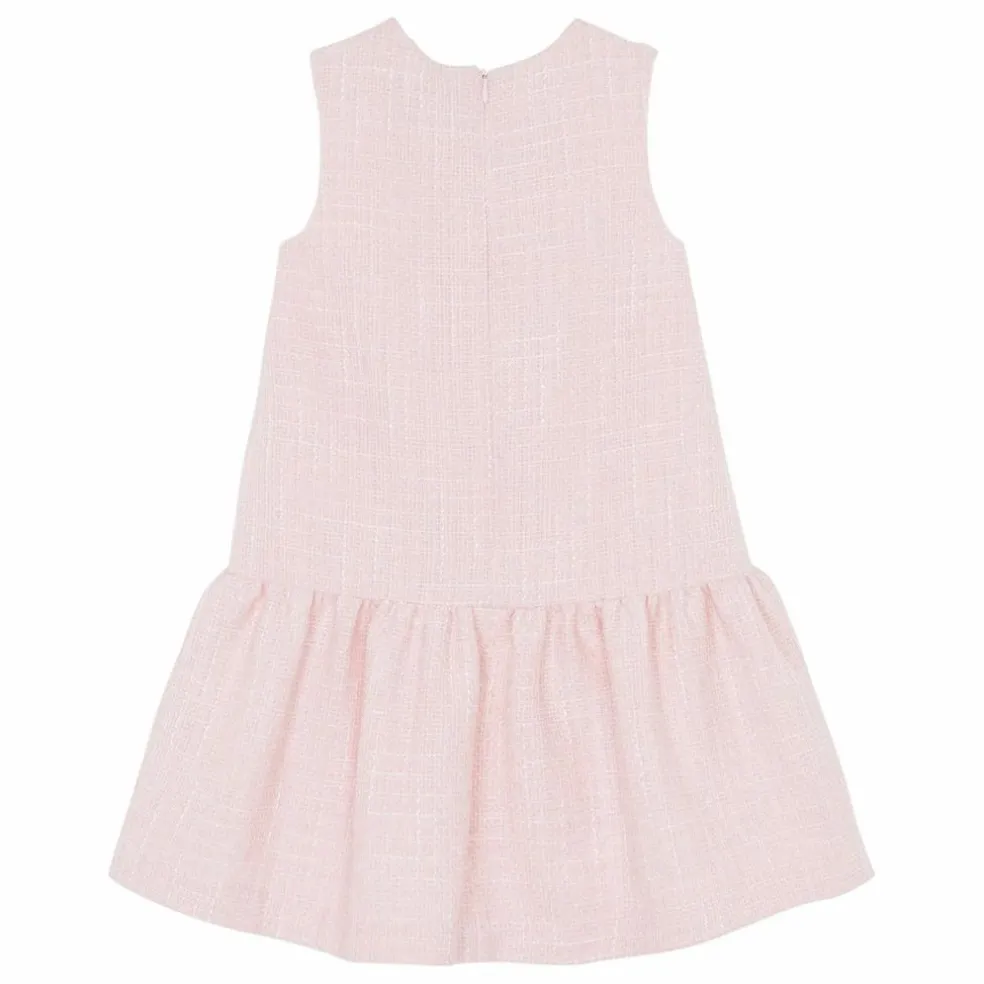 Robe Tweed | Rose pâle