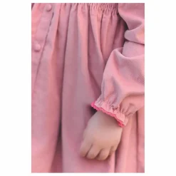 Robe Velours Côtelé | Rose pâle