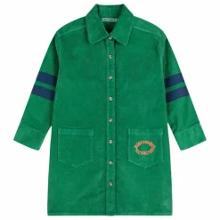 Robe Velours Côtelé | Vert