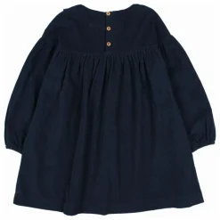 Robe Velours Côtelé Coton Bio | Bleu marine