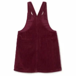 Robe Velours Côtelé Mini | Bordeaux