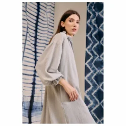 Robe Versalles Rayée | Bleu