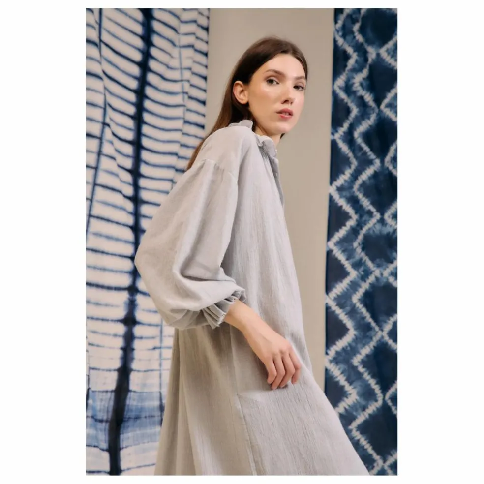 Robe Versalles Rayée | Bleu