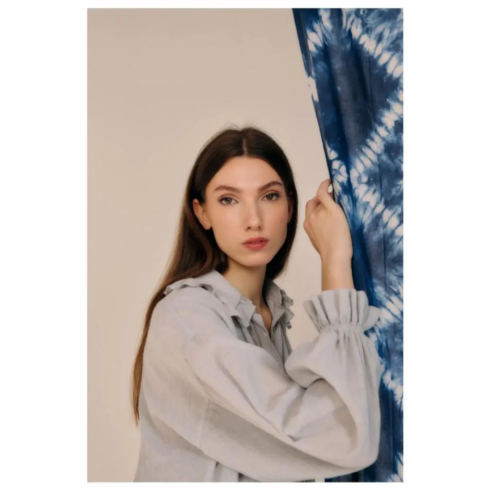Robe Versalles Rayée | Bleu