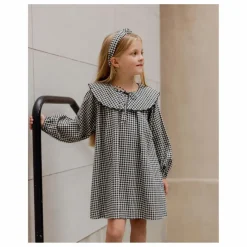 Robe Vichy | Noir
