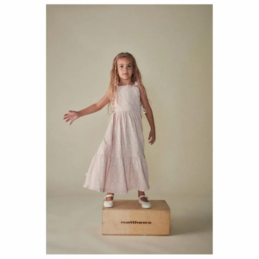 Robe Vintage Coton Bio | Rose