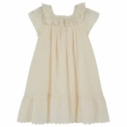 Robe Vintage Unie | Ecru
