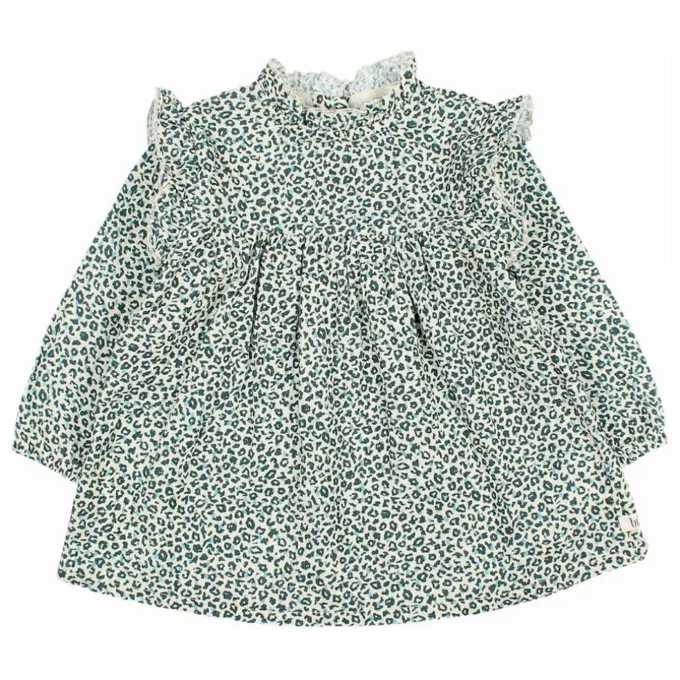 Robe Volants | Vert Cèdre
