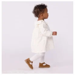 Robe Volants Etoiles | Ecru