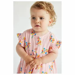Robe Volants Feux d'Artifices | Rose