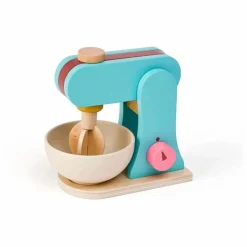 Robot batteur en bois | Bleu