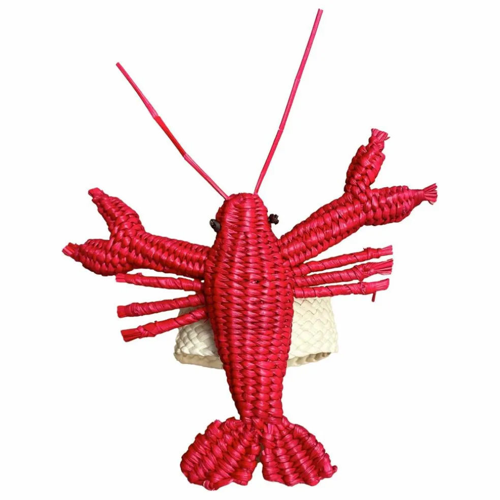 Rond de serviette Homard | Rouge