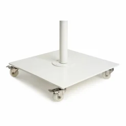Roulettes pour pied de parasol - Set de 4 | Blanc