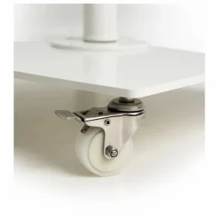 Roulettes pour pied de parasol - Set de 4 | Blanc