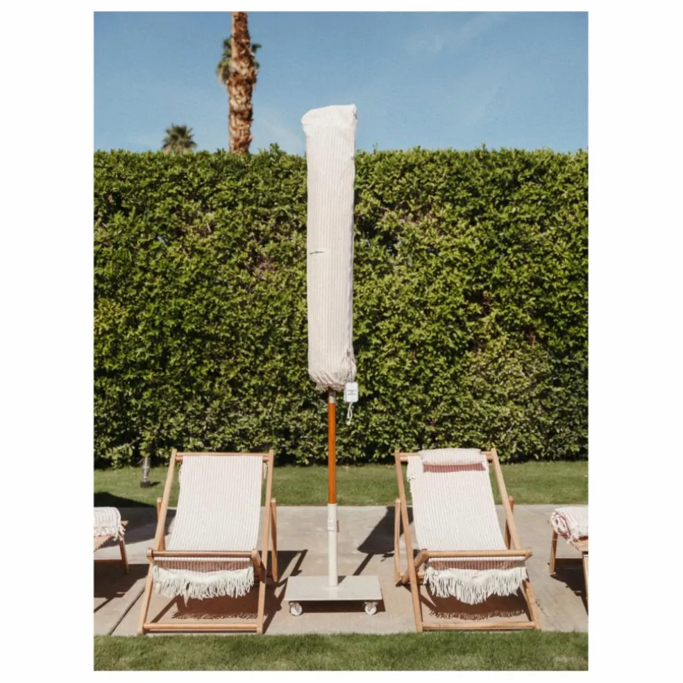 Roulettes pour pied de parasol - Set de 4 | Blanc
