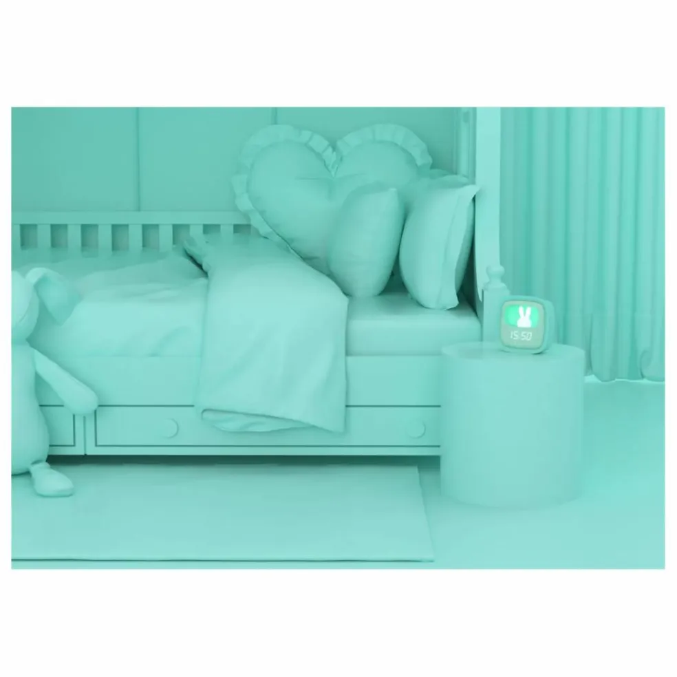 Réveil et Veilleuse Billy | Turquoise