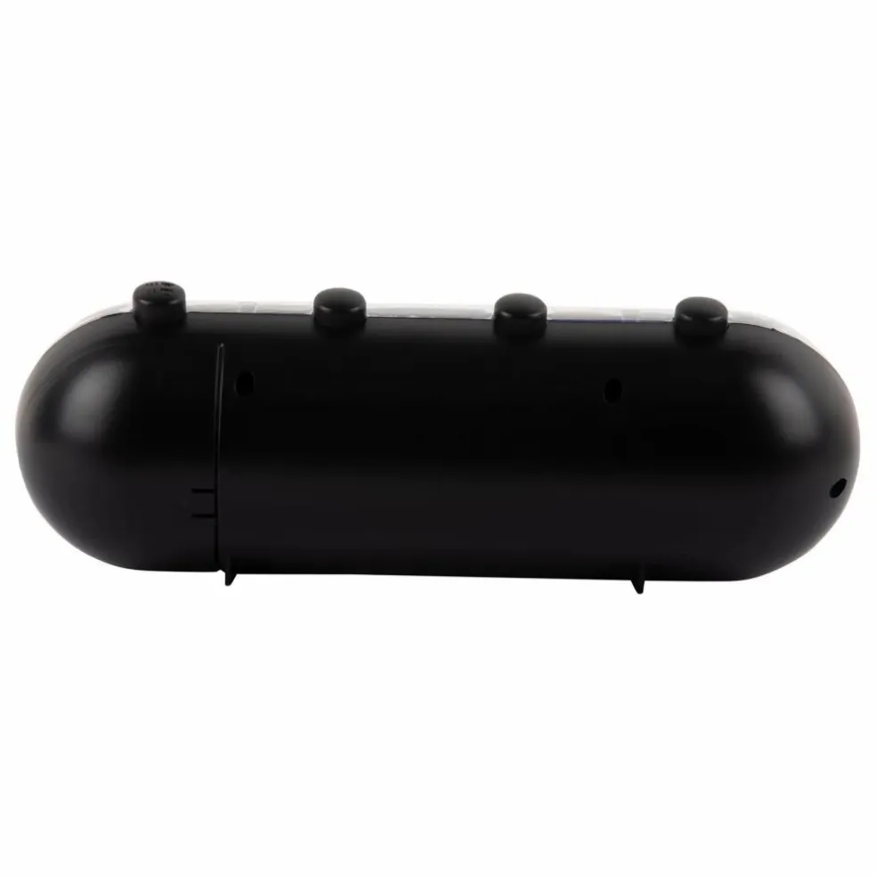 Réveil Retro tube | Noir