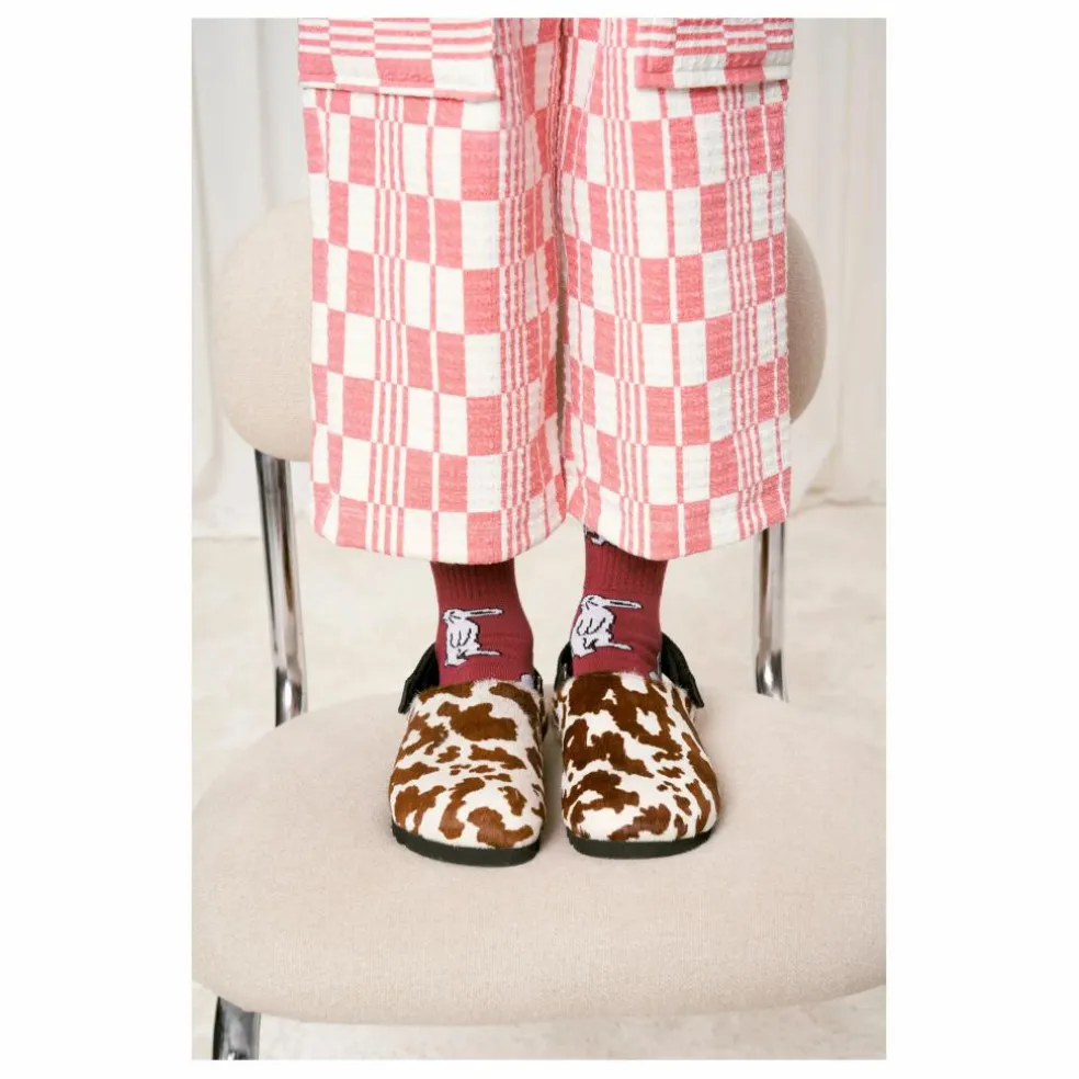 Sabots Almond Cow Cuir | Camel