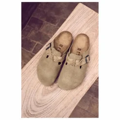 Sabots Boston Braided Chaussant Etroit | Taupe