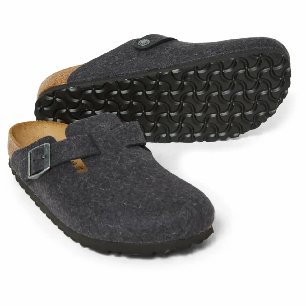 Sabots Boston Laine - Collection Adulte | Gris anthracite