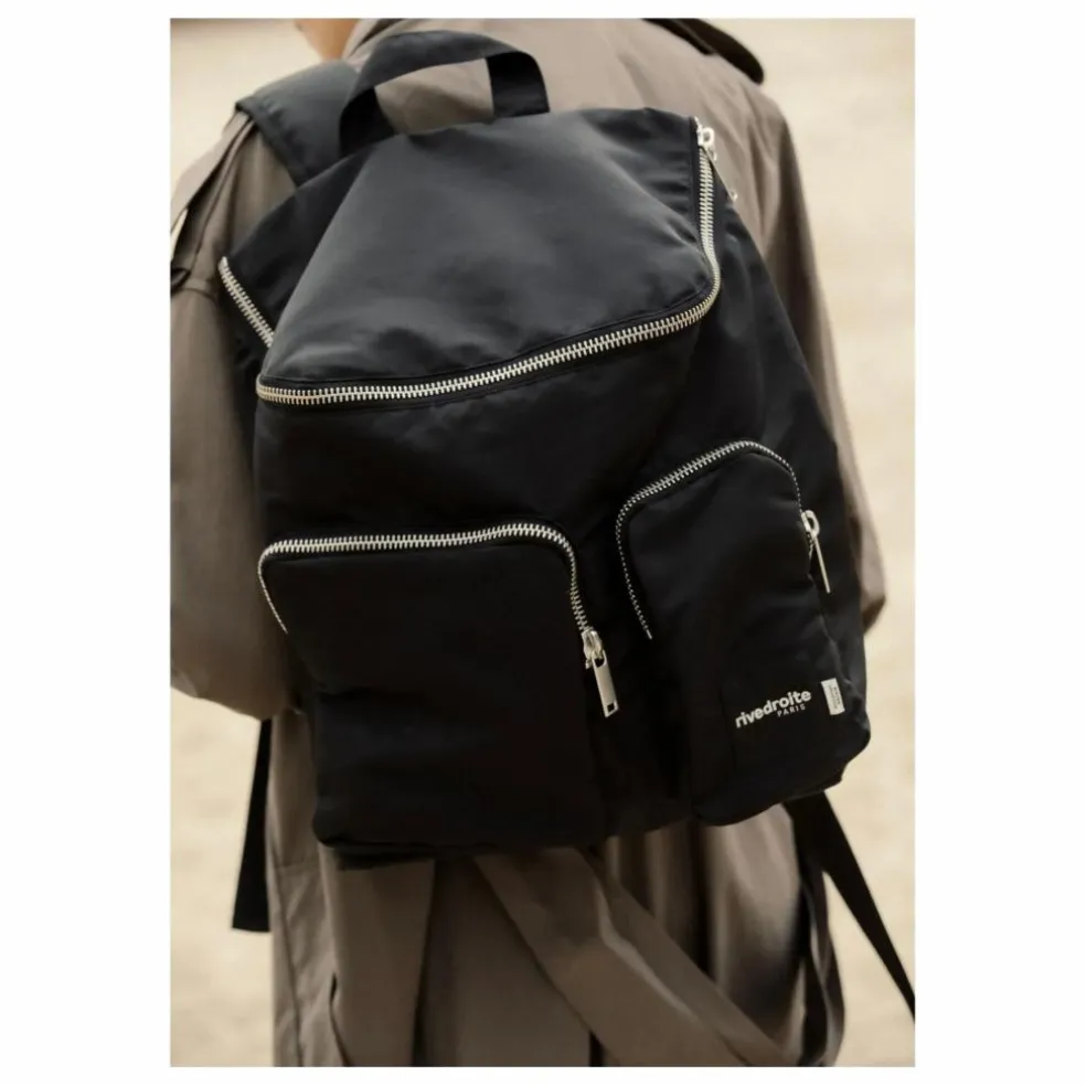 Sac à Dos Abel Fibres Recyclées | Noir