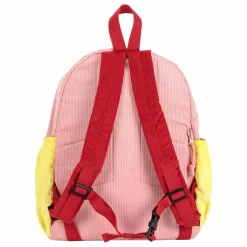 Sac à Dos Colorblock Velours Côtelé | Rose