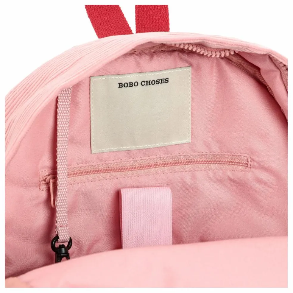 Sac à Dos Colorblock Velours Côtelé | Rose