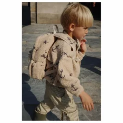 Sac à Dos Façon Sherpa Jody Ancres Fibres Recyclées | Beige