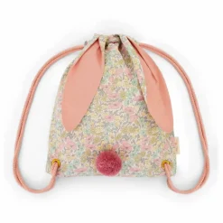 Sac à dos Lapin en tissu Liberty | Rose