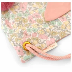 Sac à dos Lapin en tissu Liberty | Rose