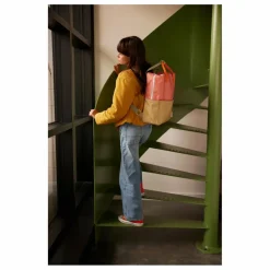 Sac à Dos Large Colorblock | Rose