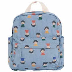 Sac à Dos Personnages Coton Bio | Bleu jean