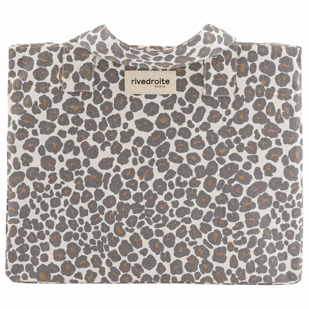 Sac 24 Heures Célestins Léopard Coton Recyclé | Gris