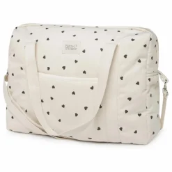 Sac à langer Camila Cœurs | Blanc