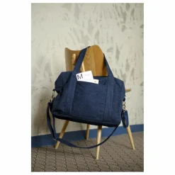 Sac à langer Darcy en coton recyclé | Denim brut