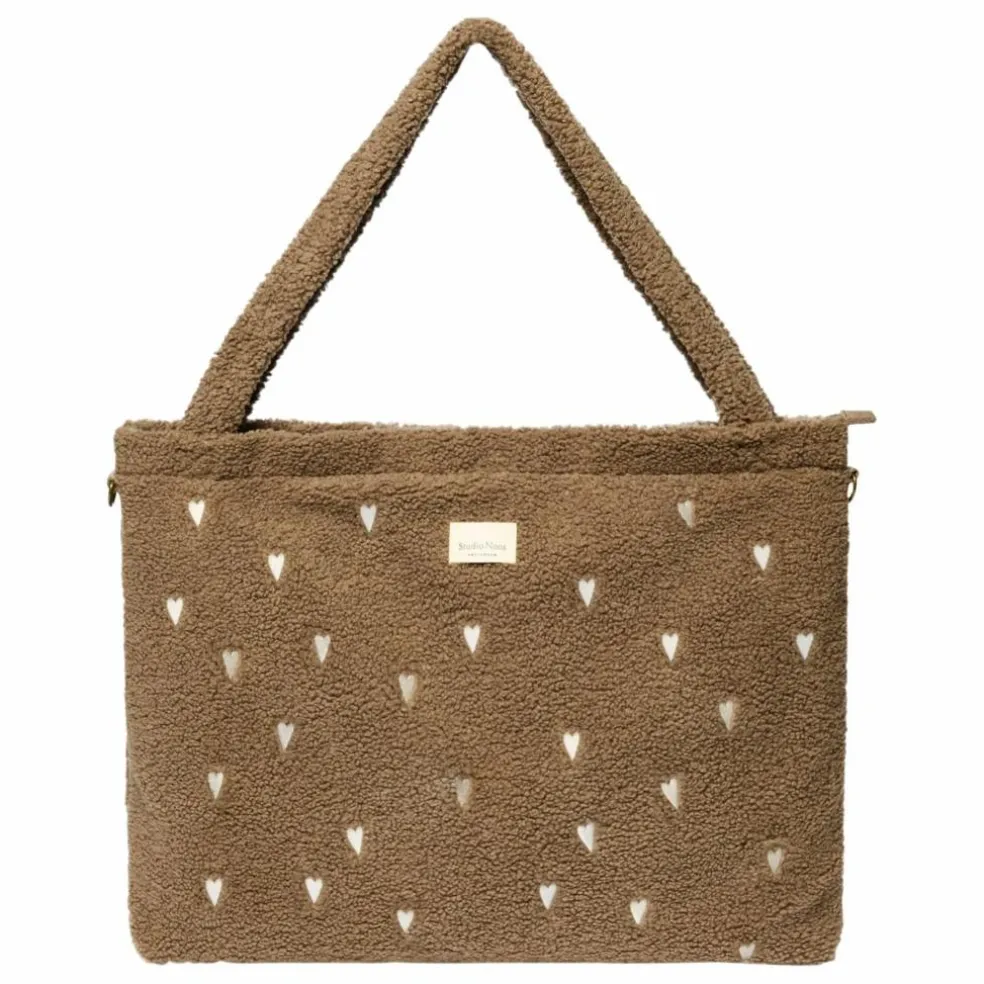 Sac à langer Hearts | Brun