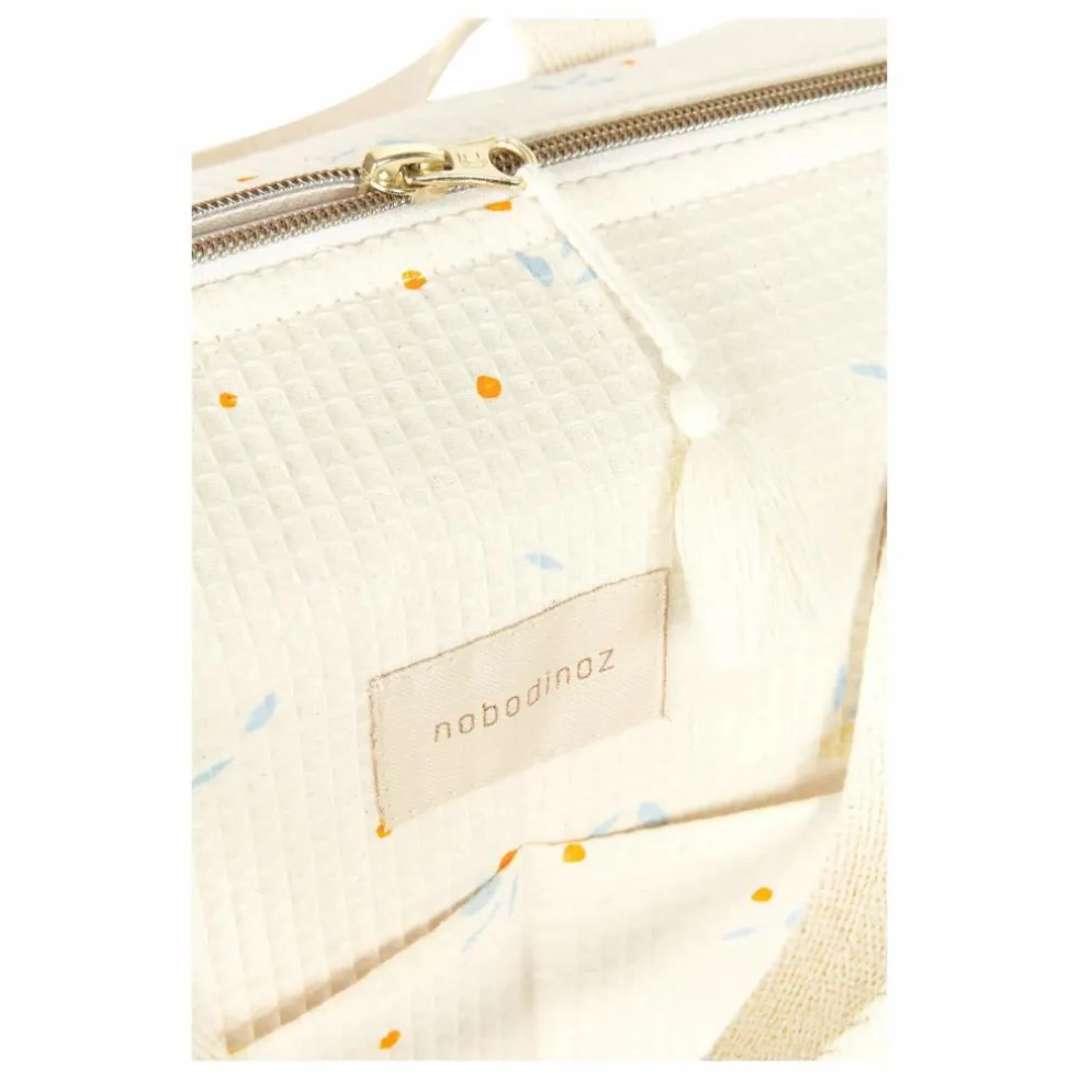 Sac à langer imperméable Gala Opéra Orange Cherries | Beige