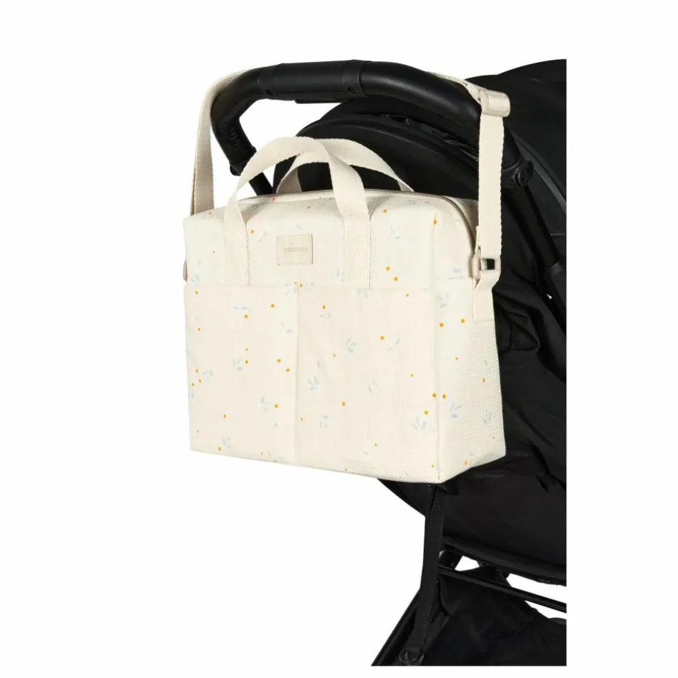Sac à langer imperméable Gala Opéra Orange Cherries | Beige
